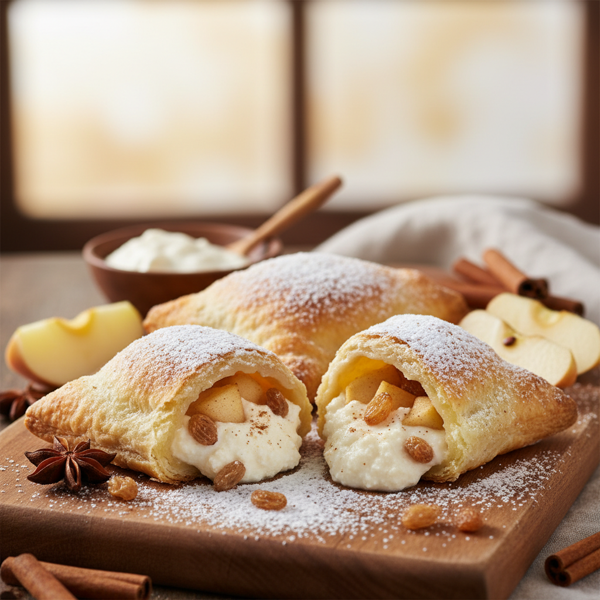 Austrian Apple Quark Pockets recipe