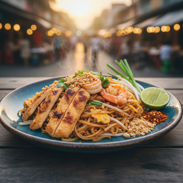 Authentic Bangkok Chicken Pad Thai recipe