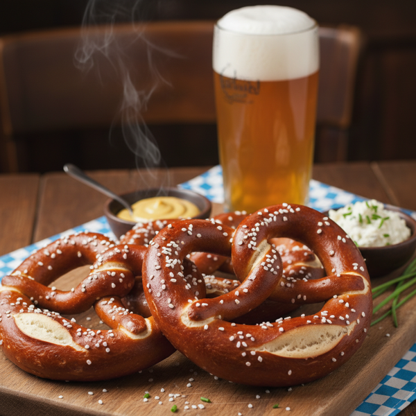 Authentic Bavarian Pretzels recipe