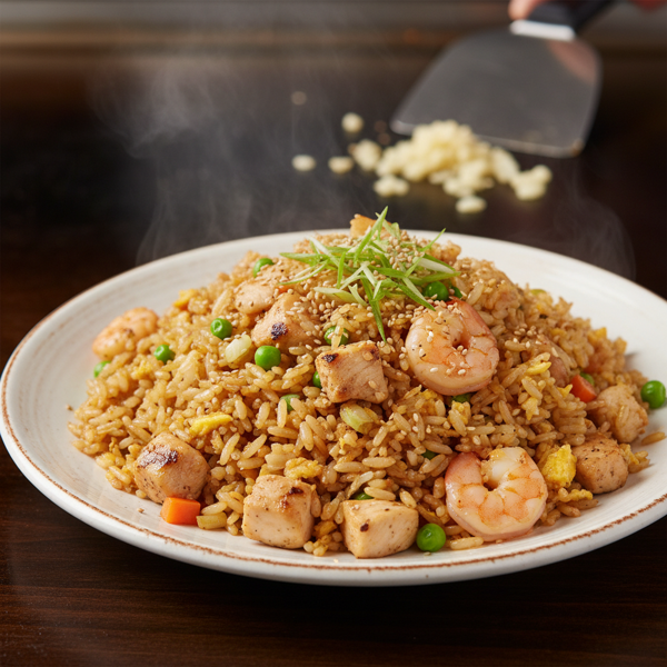 Authentic Benihana-style Japanese Fried Rice recipe