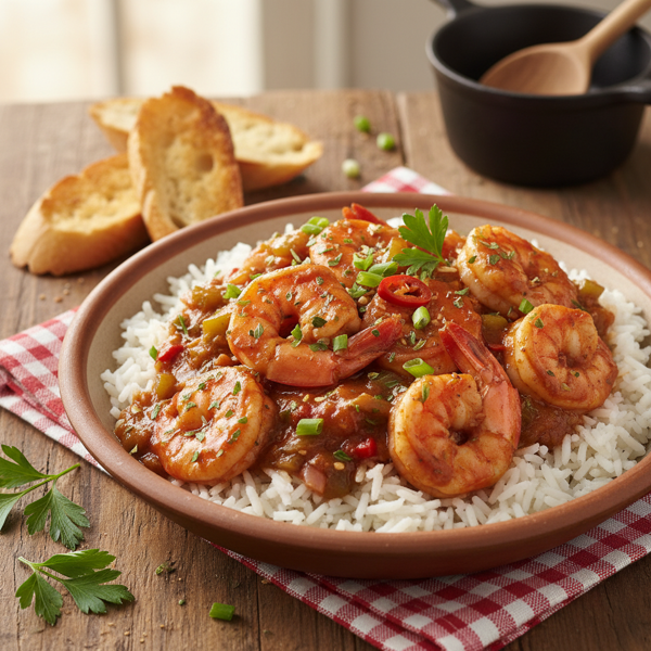 Authentic Cajun Shrimp Creole recipe