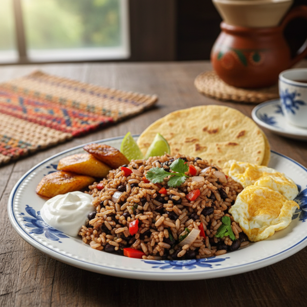 Authentic Costa Rican Gallo Pinto recipe