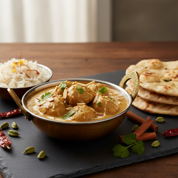 Authentic Creamy Chicken Korma recipe