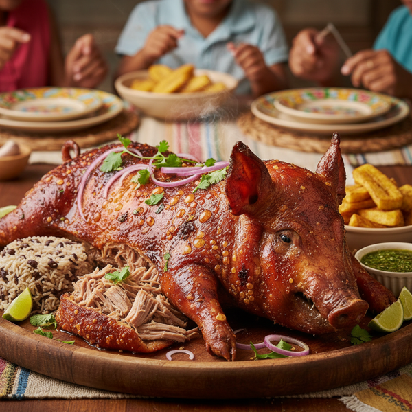 Authentic Cuban Lechon Asado recipe