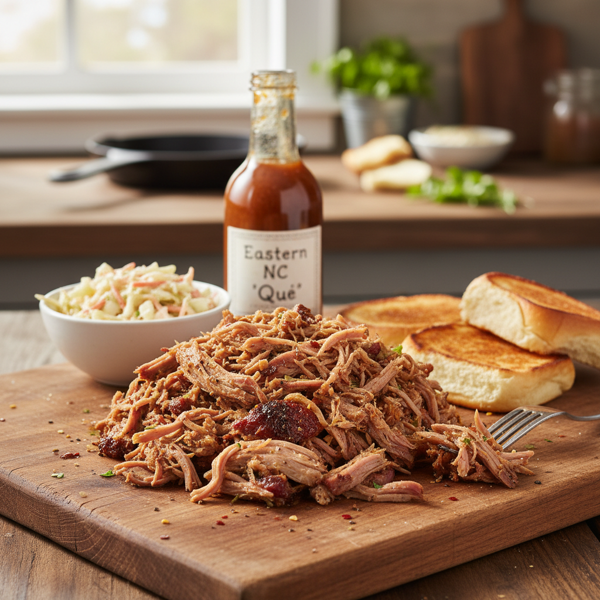 Authentic Eastern North Carolina Slow Cooker BBQ Pulled Pork recipe