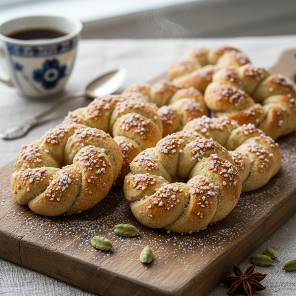 Authentic Finnish Cardamom Delight Cookies recipe