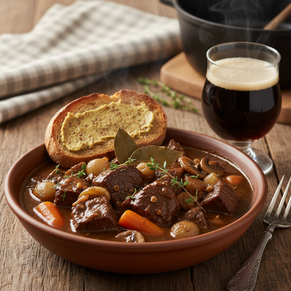 Authentic Flemish Beer-Infused Beef Stew recipe