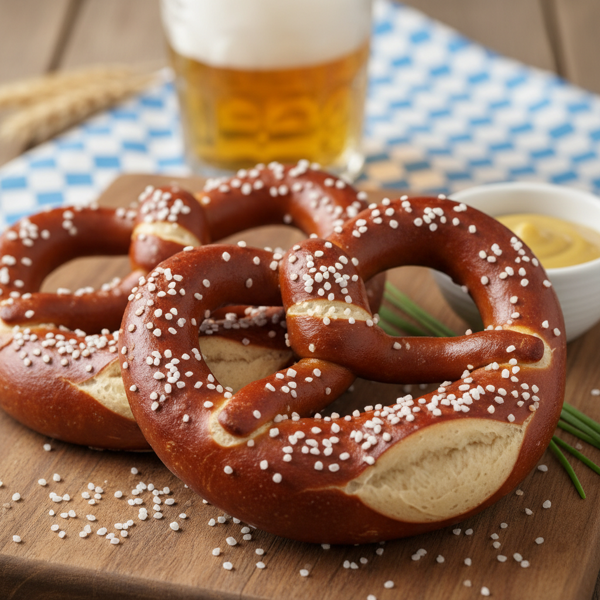 Authentic German Bavarian Pretzels recipe