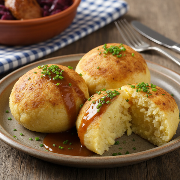 Authentic German Kartoffelklöße (Potato Dumplings) recipe