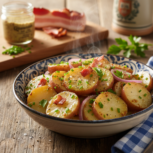 Authentic German Warm Potato Salad recipe