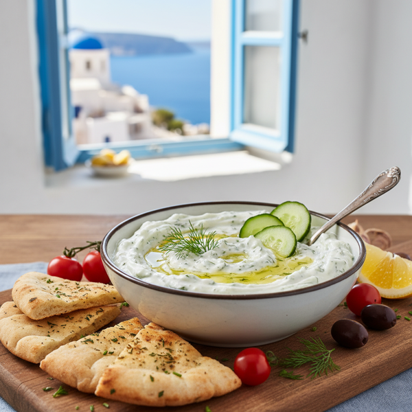 Authentic Greek Tzatziki Dip recipe