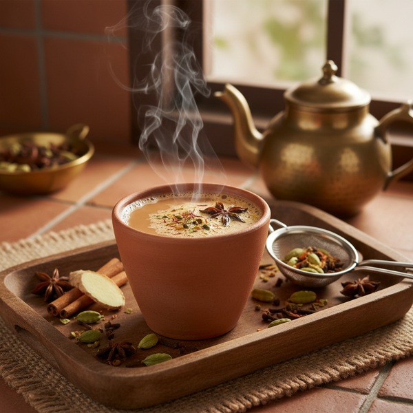 Authentic Indian Masala Chai (Spiced Tea) recipe