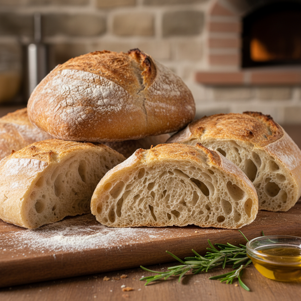 Authentic Italian Ciabatta Bread recipe