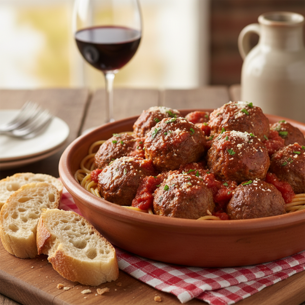 Authentic Italian Family Meatballs recipe