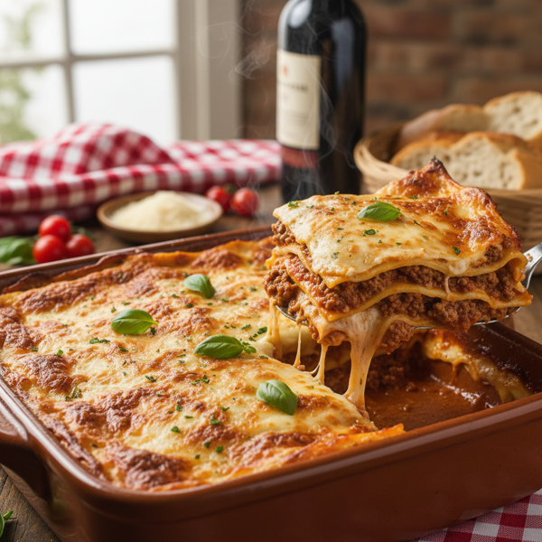 Authentic Italian Lasagna Al Forno recipe