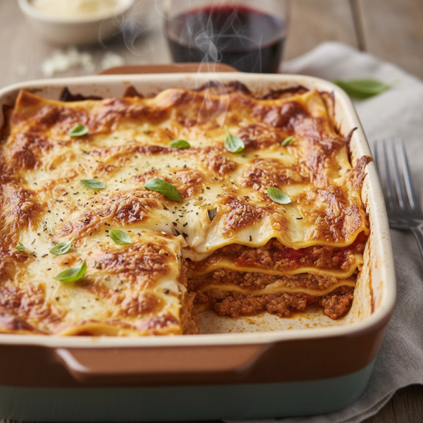 Authentic Italian Lasagna Bolognese recipe