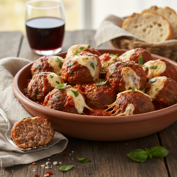 Authentic Italian Mama Mia Meatballs recipe