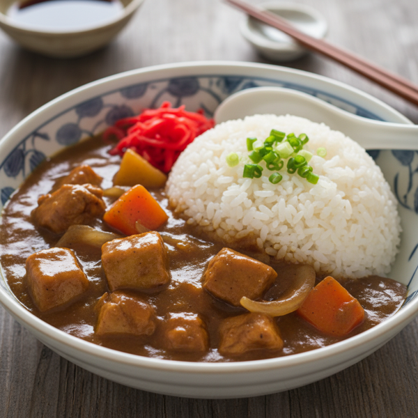 Authentic Japanese Chicken Curry (Wafuu) recipe