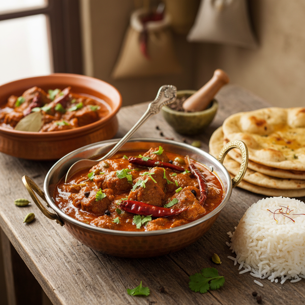 Authentic Kashmiri Rogan Josh: Spiced Lamb Delight recipe