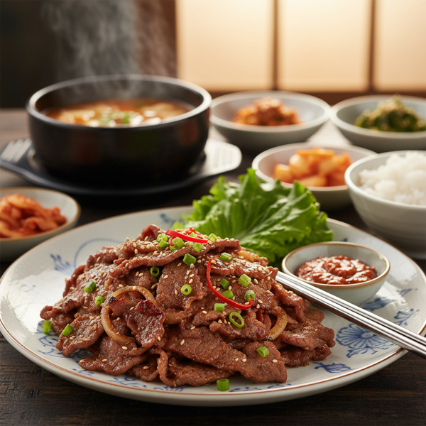 Authentic Korean Bulgogi - Grilled Marinated Beef recipe