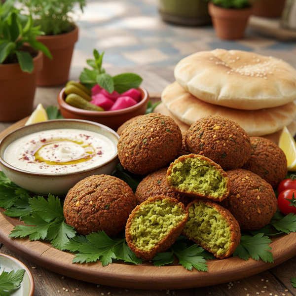 Authentic Lebanese Fava Bean Falafel recipe