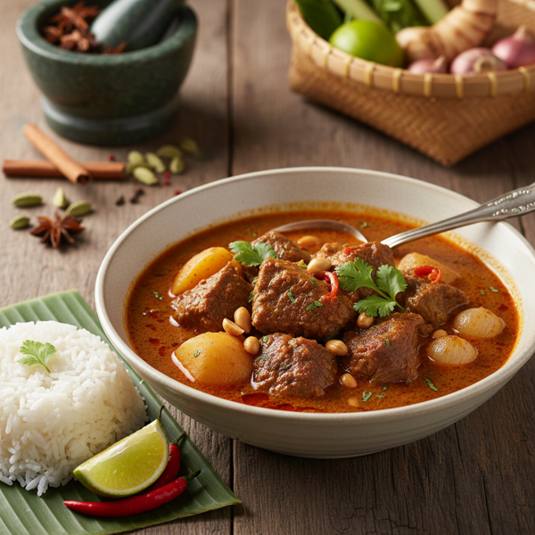 Authentic Masaman Beef Curry recipe
