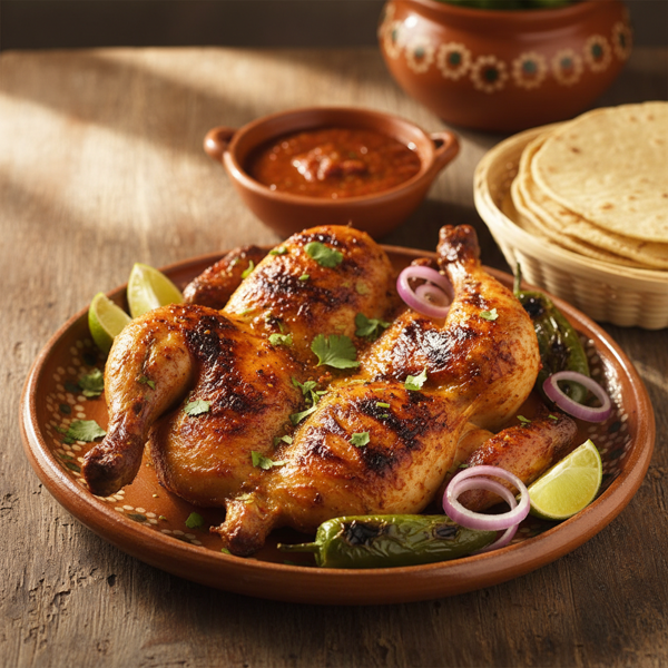 Authentic Mexican Pollo Asado recipe