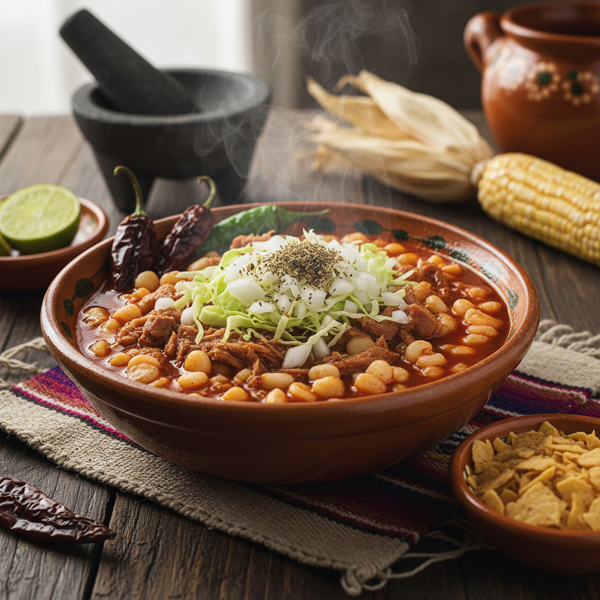 Authentic Mexican Posole Rojo recipe