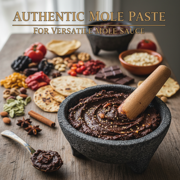 Authentic Mole Paste for Versatile Mole Sauce recipe