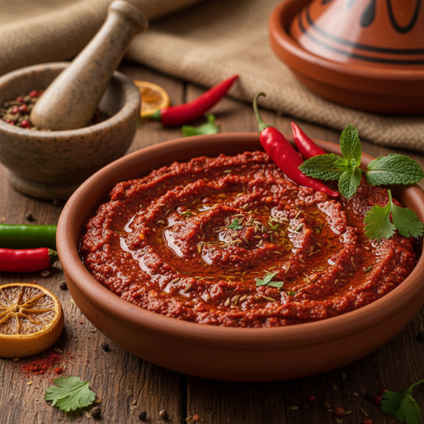Authentic North African Harissa Paste recipe