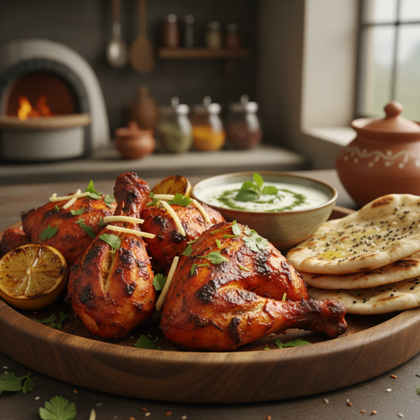 Authentic Oven-Baked Tandoori Chicken Delight recipe