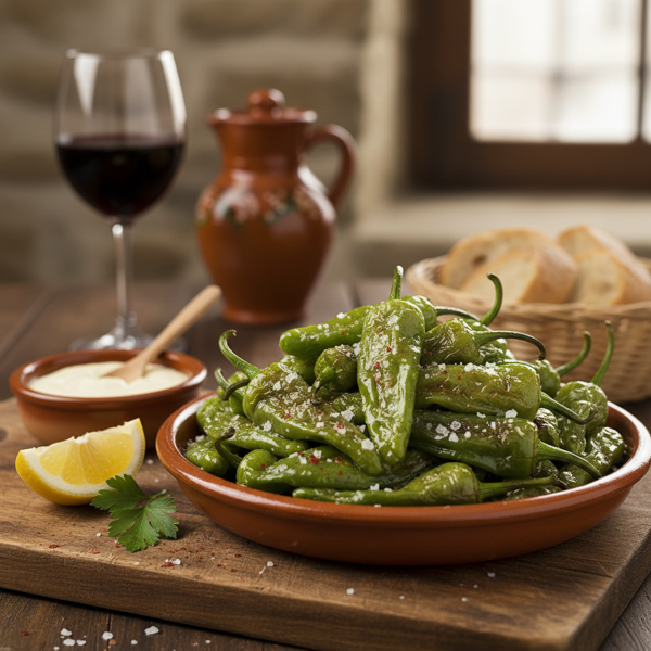 Authentic Padrón Peppers Tapas recipe
