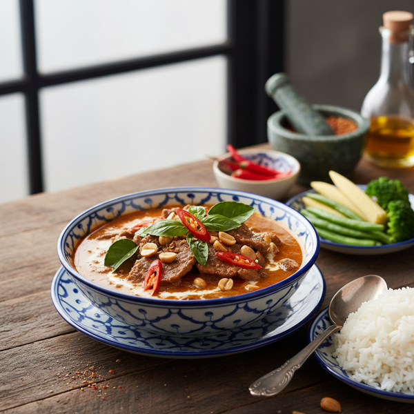 Authentic Panang Beef Curry recipe
