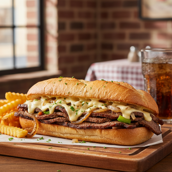 Authentic Philadelphia Cheesesteak recipe