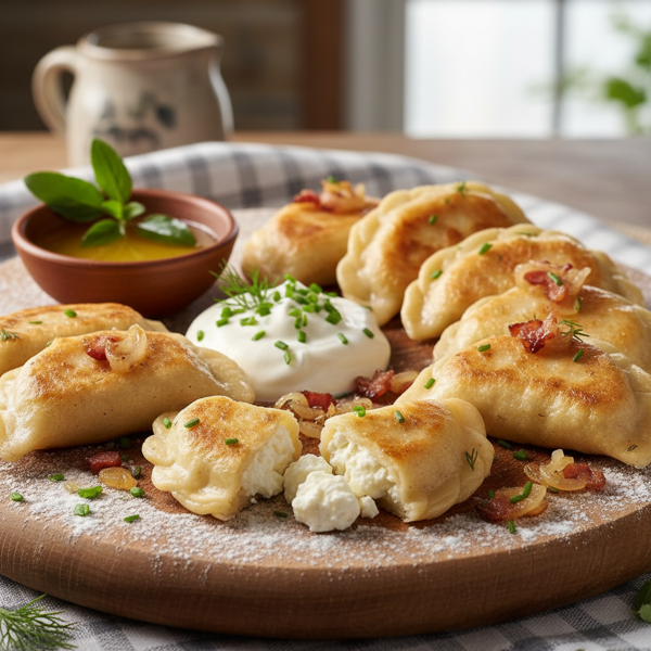 Authentic Polish Farmer's Cheese Pierogi recipe