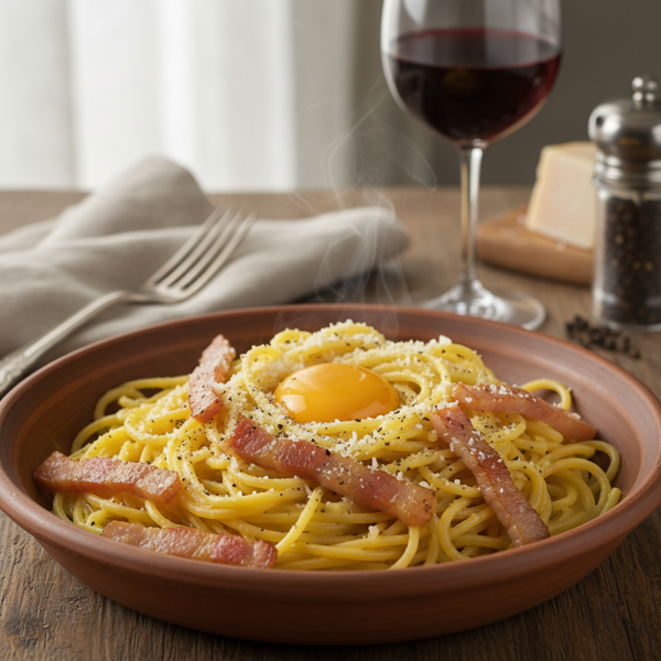 Authentic Roman Spaghetti Carbonara recipe