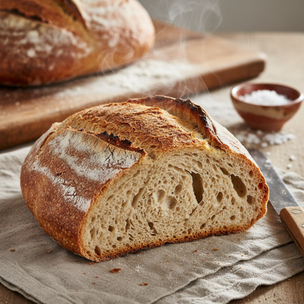 Authentic Rustic French Bread recipe