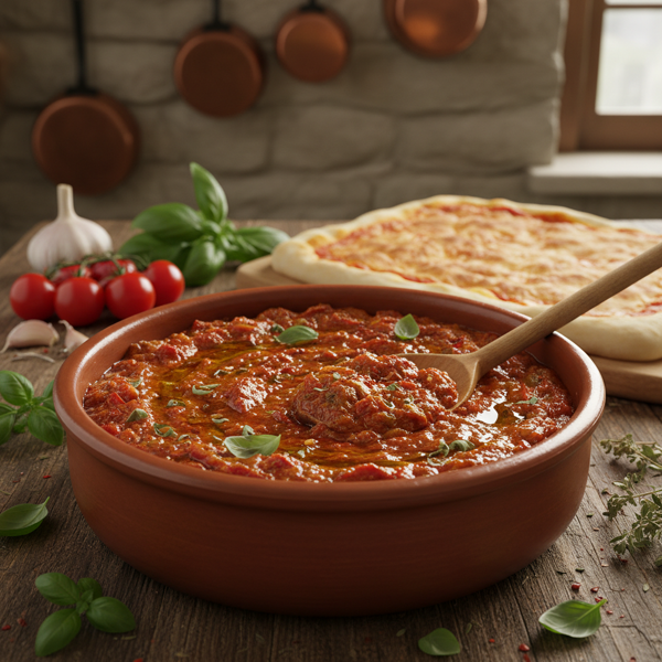 Authentic Sicilian Pizza Sauce recipe