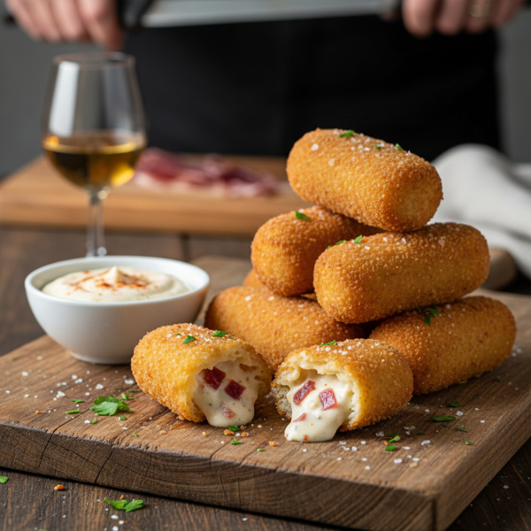 Authentic Spanish Ham Croquettes recipe