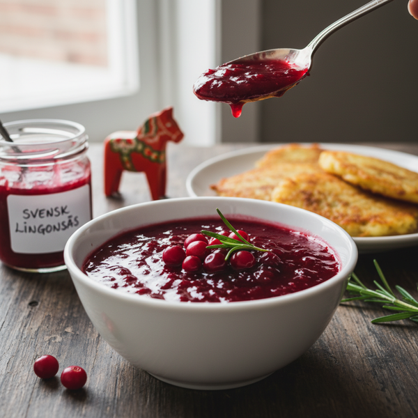Authentic Swedish Lingonberry Sauce recipe
