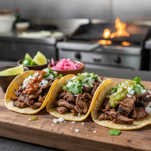 Authentic Taqueria-Style Carne Asada Tacos recipe