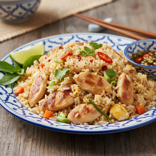 Authentic Thai Chicken Fried Rice recipe