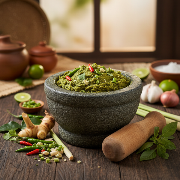 Authentic Thai Green Curry Paste recipe