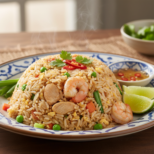 Authentic Thai Jasmine Fried Rice recipe
