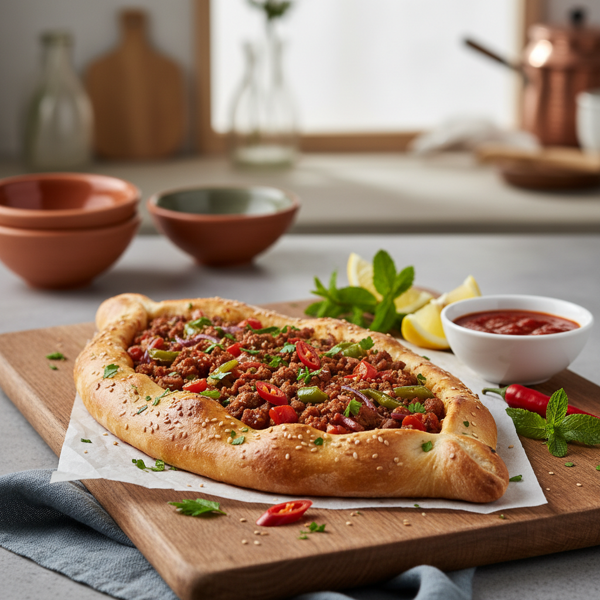 Authentic Turkish Lamb Pide recipe
