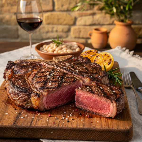 Authentic Tuscan Porterhouse Steak recipe