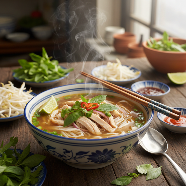 Authentic Vietnamese Chicken Pho recipe
