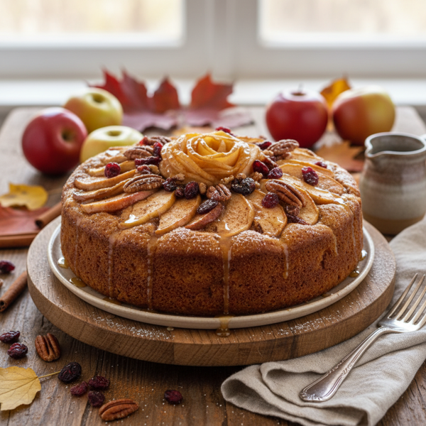 Autumn Harvest Apple Cake recipe