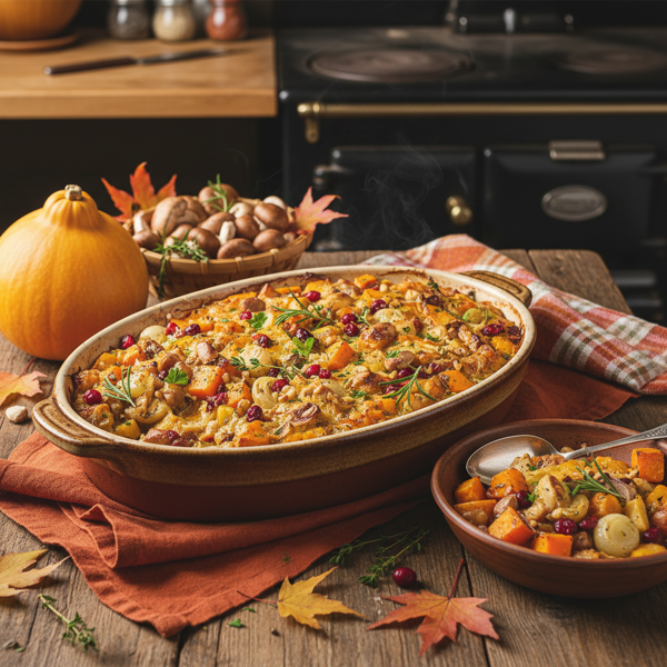 Autumn Harvest Medley Bake recipe