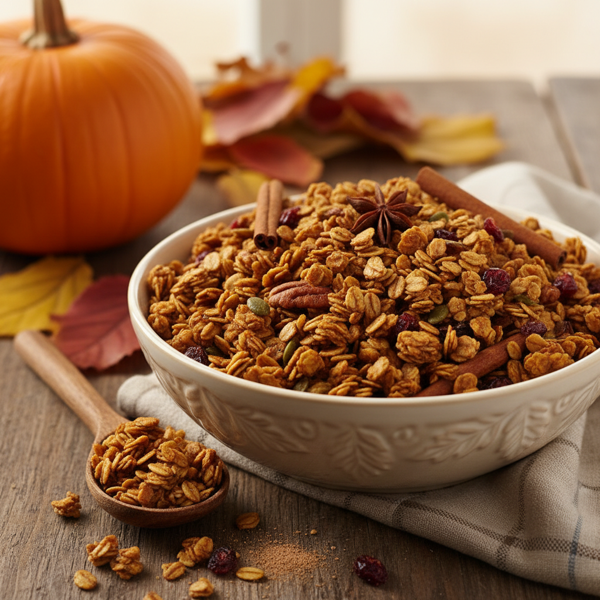Autumn Harvest Pumpkin Spice Granola recipe